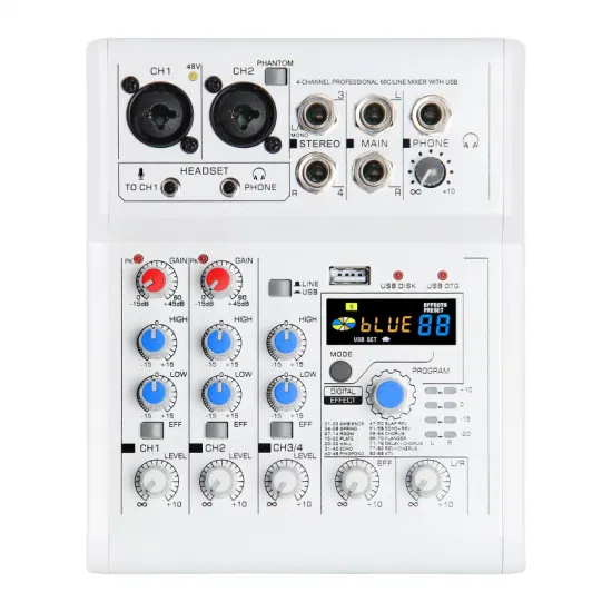 16 Channel Mixer Audio Rmx1604